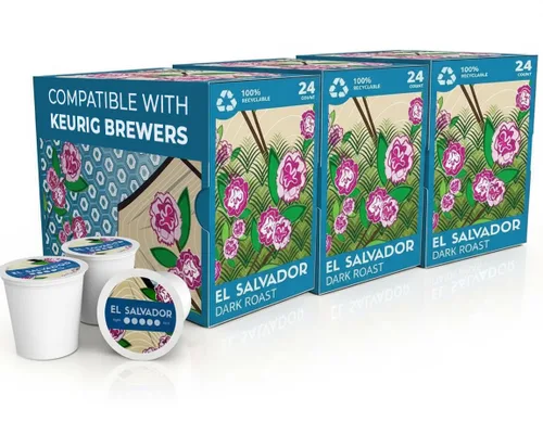 Vista 12 de Atlas Coffee Club - Cápsulas de café – Tostado ligero/medio, origen único Tanzania, 24 unidades – Compatibles con cafeteras Keurig K-Cup – 100%