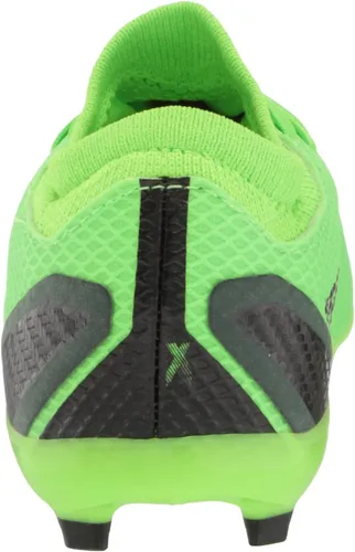 Vista 3 de adidas Tenis de fútbol unisex para niños X Speedportal.3 para terreno firme, Clear Aqua-power Blue-Solar Yellow