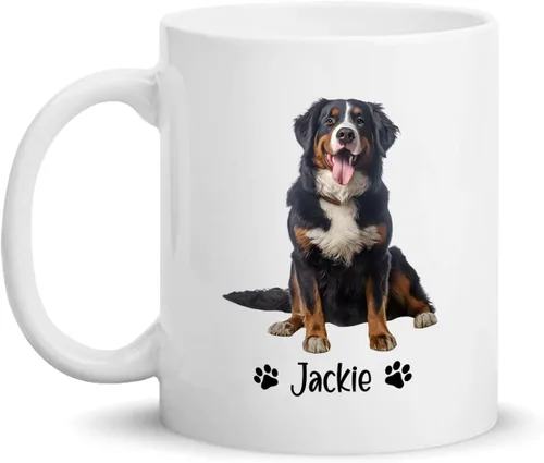 Vista 41 de Taza de café personalizada Golden Retriever con nombre para mamá o papá del perro, regalo personalizado para los amantes de los perros, taza de Taza