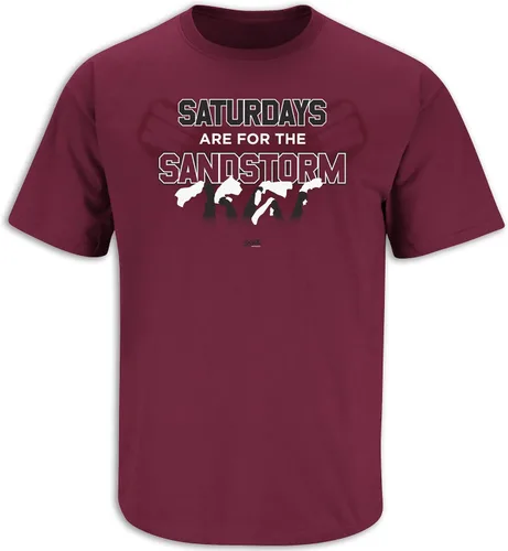 Vista 13 de Smack Apparel Camiseta de los Sábados para Fans Universitarios (SM-5XL)