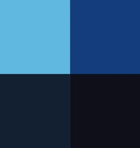 Vista 4 de Vallejo - Juego de color azul, color del juego, 4 botellas x 0.6 onzas