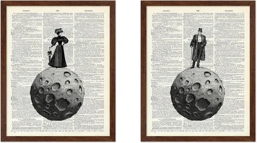Vista 16 de Poster Master Póster de Arte del Diccionario - Impresión Retro de Mujer Soldadora - Arte de Sándwich de Queso a la Parrilla - Regalo para Ella