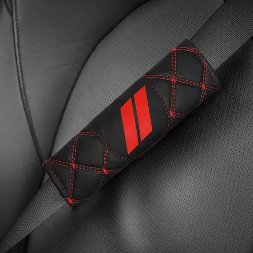 Vista 9 de YOSRTER 2PCS Almohadillas de Cuero para Cinturón de Seguridad para Dodge Charger Durango Challenger Journey Protección de Correa de Hombro Ajuste