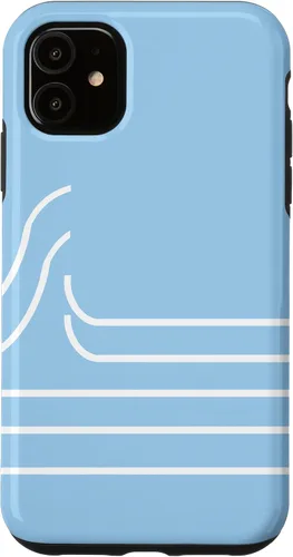 Vista 8 de Minimalist Waves Ocean Retro Waves Sea Case for iPhone 16