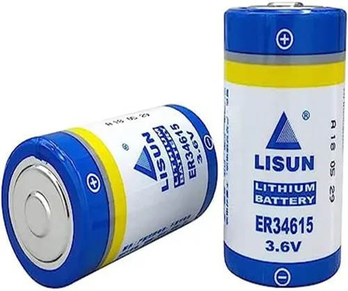 Vista 7 de ER34615 - Batería de litio ER34615 3.6v 19ah tamaño D para programador PLC multiusos, batería ER34615