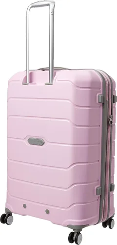 Vista 50 de Samsonite Freeform – Maleta rígida, expandible con ruedas dobles giratorias, Blanco