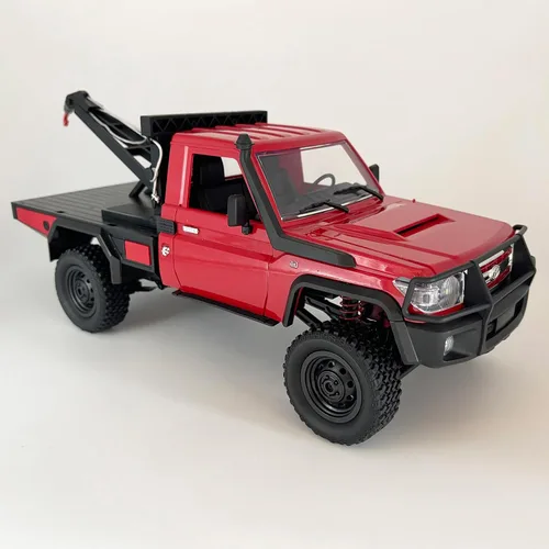 Vista 2 de HLSFWDRIVE MN82T RC Crawler 1/12 RC Truck con gancho de grúa todo terreno