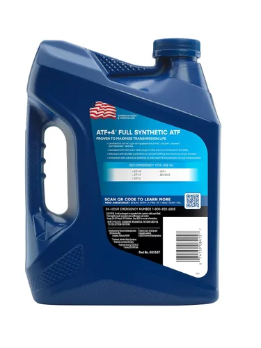 Vista 2 de Valvoline ATF 4 Líquido sintético de transmisión automática de 1 galón