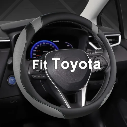 Vista 13 de West Llama - Funda para volante de automóvil personalizada para Toyota Prius, 86, 13.75-14.25 pulgadas