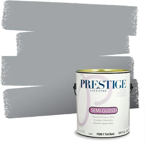 Vista 251 de Prestige Paints - 2 en 1, pintura base y pintura de exterior, P400-D-SW7053
