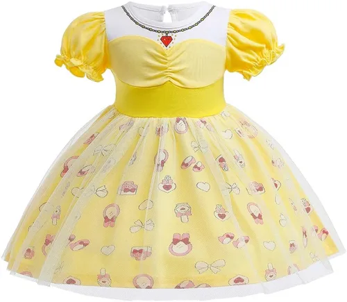 Vista 35 de REXREII Disfraces de princesa para Halloween, carnaval, Navidad, cumpleaños, concurso, fiesta, verano, vestido de tul