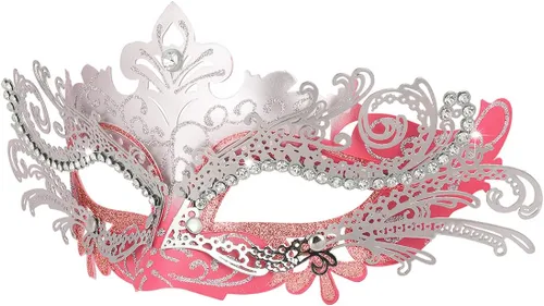 Vista 22 de Hoshin - Máscara para Baile de Máscaras, Decoraciones de Mardi Gras, Máscaras Venecianas para Mujeres