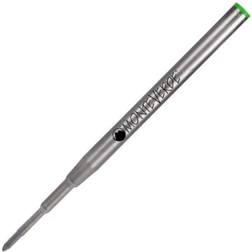 Vista 25 de Monteverde Recambio de bolígrafo para adaptarse a Montblanc, mediano, negro, paquete de 2 Recambio de bolígrafo suave y confiable hecho