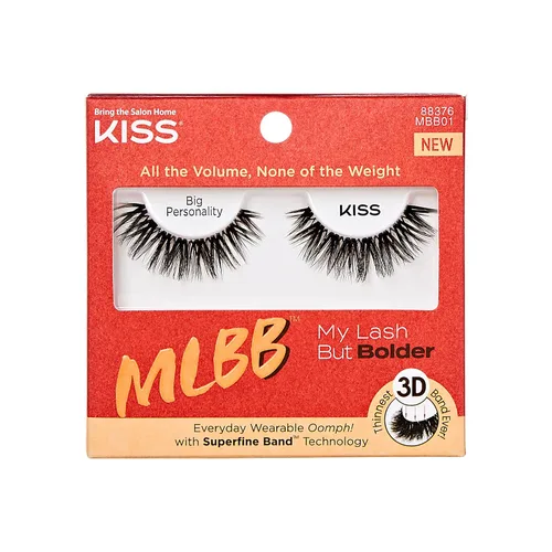 Vista 20 de KISS My Lash But Better, Pestañas Postizas, 'Tan Real', 12mm, Incluye 1 Par De Pestañas, Fácil De Aplicar, Racimos De Pestañas Reutilizables