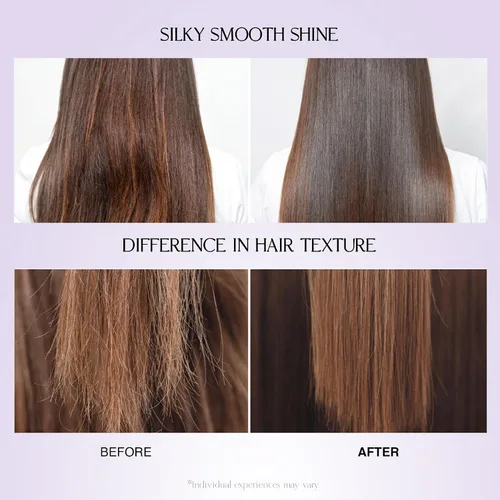 Vista 5 de Silk Touch Essence Suero de aceite ligero para el cabello para reparación y brillo, probado dermatológicamente, con complejo botánico GREENOL
