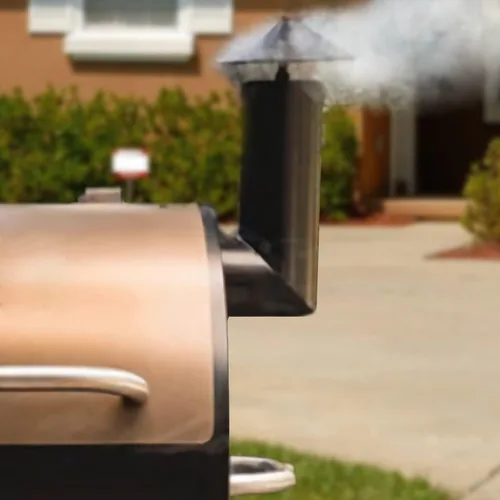 Vista 7 de Chimenea de humo para parrilla, reemplazo para Pit Boss/Traeger/Camp Chef y otras chimeneas de parrilla de pellets
