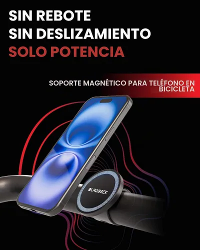 Vista 2 de Soporte magnético de teléfono para bicicleta MagSafe, soporte