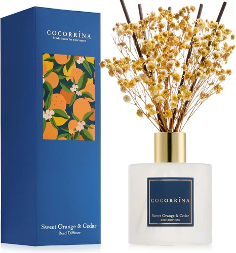 Vista 23 de Difusor de Varillas Cocorrína - Difusor Aromatizante con Aroma de Arroyo de Bambú con 8 Varillas, Difusor de Fragancia para Hogar, Decoración