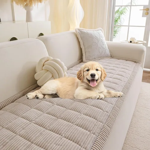 Vista 11 de MYSKY HOME Funda de Sofá para Perros Lavable, Fundas de Sofá para Perros, Funda Protectora de Sofá Antideslizante Lavable Alfombrilla para Perros