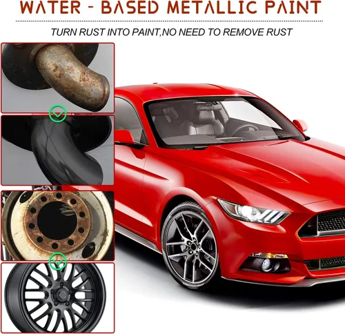 Vista 3 de TPTAL Renovador de Óxido, Removedor de Óxido para Metal, Convertidor de Óxido para Metal, Removedor de Óxido a Base de Agua para Metal, Convertidor