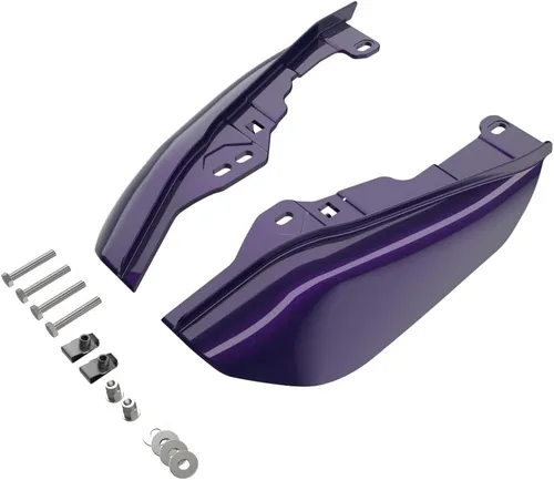 Vista 88 de Advanblack Deflectores de aire Road Glide de marco medio 2024 compatibles con Harley Touring Street Glide, Road King, Electra Glide, 2009-2025