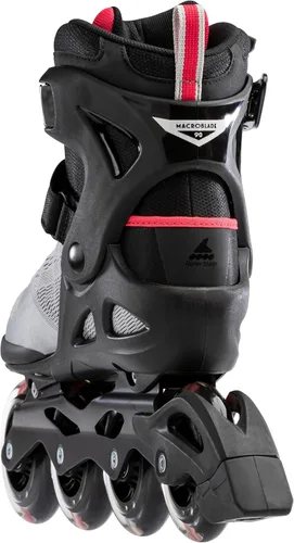 Vista 4 de Rollerblade MACROBLADE 90 W, Inline-Skates für Damen, Fitness Inliner, Neutrum Grau/Paradies Rosa