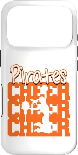 Vista 30 de Pirates Cheer Back to School Cheerleading Spirit O Case for iPhone 16