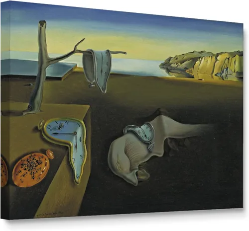 Vista 9 de Niwo ART - Montañas y mar, serie de pinturas más famosas del mundo, lienzo de pared para decoración del hogar, envoltura de galería, estirado