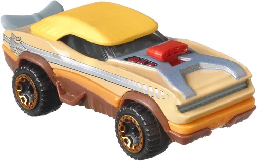 Vista 6 de Hot Wheels Masters of The Universe - Coche de juguete a escala 1:64, juego de 5 vehículos de personajes inspirados en He-Man, Skeletor, Man-at-Arms