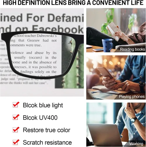 Vista 68 de OCCI CHIARI Gafas de lectura de moda para mujer y hombre