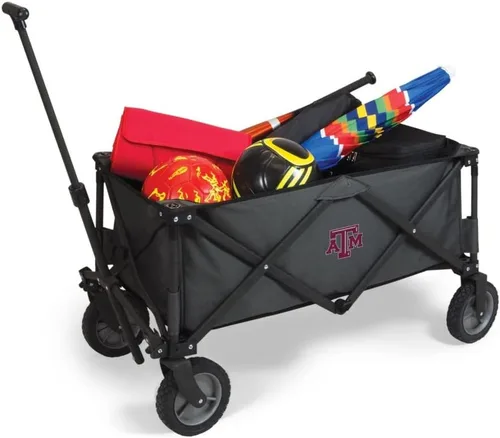 Vista 5 de Picnic TIME NCAA Unisex-Adult NCAA Adventure Wagon Portable Utility Wagon