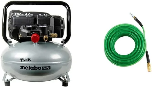 Vista 2 de Metabo HPT,"THE TANK" - compresor de aire para panqueques 200 PSI, 6 galones (EC914S)