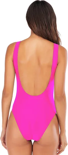 Vista 3 de Elightvap Familia a juego madre hijo carta impresión traje de baño monokini mujeres toldder niña traje de baño de una pieza traje de baño