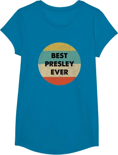 Vista 47 de Camiseta Presley Name, Negro, S