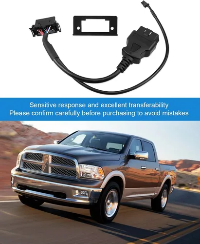 Vista 6 de Cable de diagnóstico OBD2 HD para puerta de seguridad, derivación OBD2, cable para Dodge Cummins RAM 2018 2019 2020