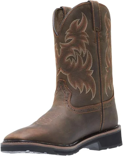 Vista 6 de Wolverine Rancher - Botas de trabajo con punta cuadrada de 10 pulgadas para hombre