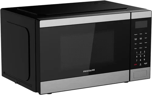 Vista 7 de Microondas Frigidaire de 0.9 pies cúbicos, panel de control digital - Configuraciones de cocción automática - Bloqueo de seguridad para niños