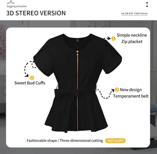 Vista 5 de niaahinn Scurb - Camiseta de uniforme para mujer, multicolor, para trabajo, médica, enfermera, uniforme