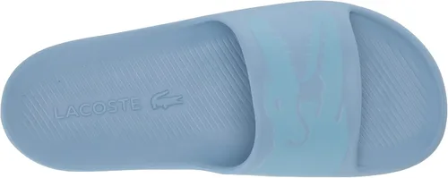 Vista 5 de Lacoste Sandalias Croco Slide para hombre, Negro