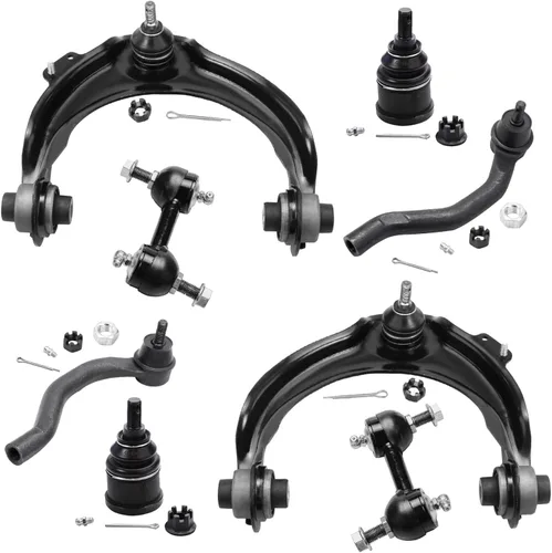 Vista 172 de Detroit Axle - Kit de suspensión frontal de 8 piezas para Chevy Silverado