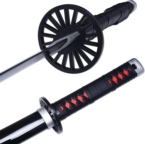 Vista 57 de ziqing Espada para cosplay de Demon Slayer hecha a mano, Katana de 31 pulgadas con múltiples estilos para elegir