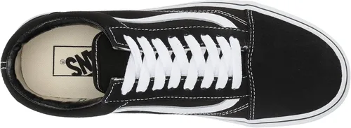Vista 5 de Vans tenis bajos para mujer, negro