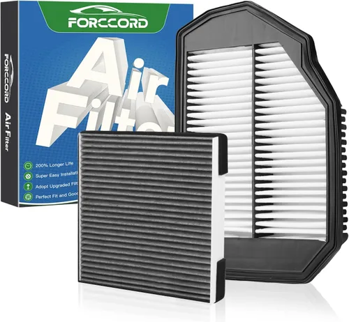 Vista 24 de Filtro de aire de motor y cabina apto para Mazda 3 2019-2026, CX-30 2019-2026, CX-50 2023-2026 (CX50 no para híbrido). Filtro de cabina de carbón