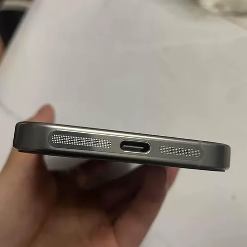 Vista 7 de para iPhone 16 Pro Max Auricular Parlante Malla Anti Polvo Adhesiva Cubierta - 5 PIEZAS / Negro