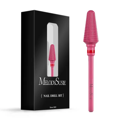 Vista 8 de MelodySusie Brocas profesionales Tornado de 3/32 pulgadas, brocas multifunción de carburo de tungsteno, adecuadas para manicura, pedicura, cutícula