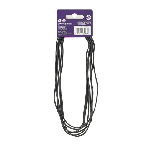 Vista 2 de GOODY Diadema Ouchless para Cabello Fino de Mujer Plana Estrecha, Negro, 6