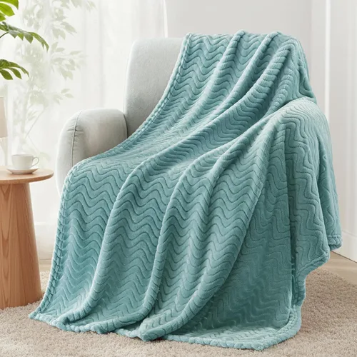 Vista 35 de Exclusivo Mezcla Large Fleece Throw Blanket for Couch, Sofa, Pink Rosa