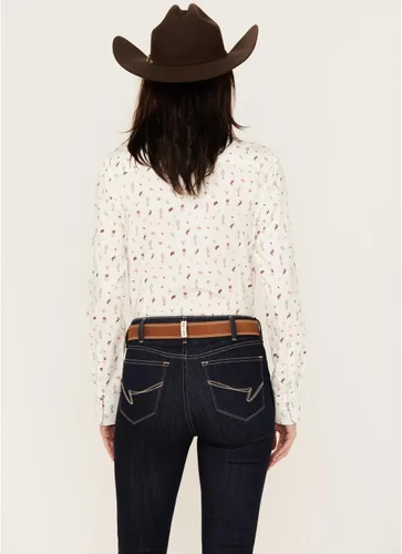 Vista 4 de ARIAT Camisa elástica Kirby para mujer