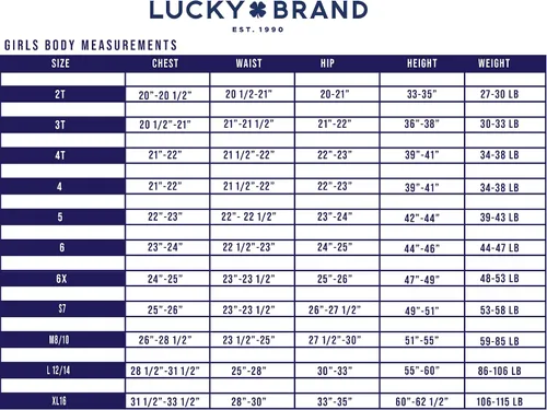 Vista 3 de Lucky Brand Bermudas de mezclilla para niñas