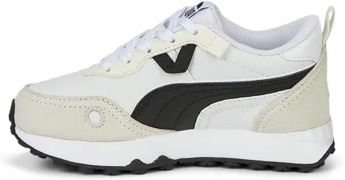 Vista 3 de PUMA Niños Niños Rider Fv Future Vintage Lace Up Zapatillas Zapatos Casual - Gris
